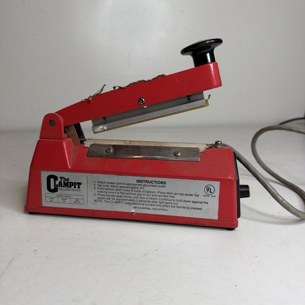 THE CLAMPIT ~ 4" BALLOON HEAT SEALER